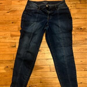 Maurices Deep Indigo Skinny Jeans